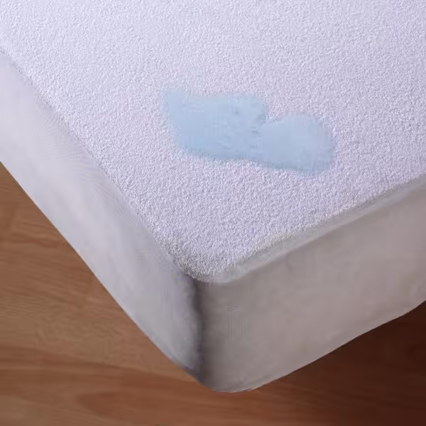 (10 pz) Molton (flanellato) Proteggi materasso antiacaro - 90x200cm - Bianco