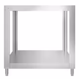 Supporto per forno pizza - 1130x890x1050mm - acciaio inox - compatibile con GEP4