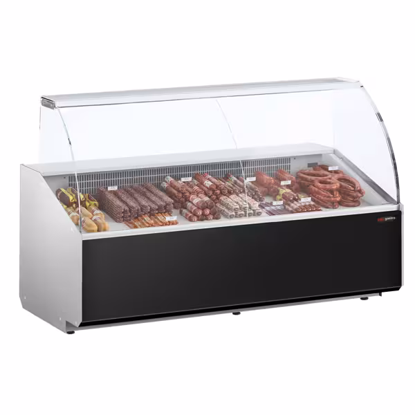 Serve Over Counter - 2506mm - black front - capacity 512 litres