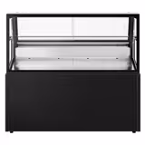 Koelvitrine - 1330x910mm - 169 liter - kleur zwart - dubbel glas - met 1 plank