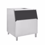 Bac à glaçons 350kg - bol en polyéthylène sanitaire - 1067x819x1071mm - conforme aux normes alimentaires européennes & marquage CE