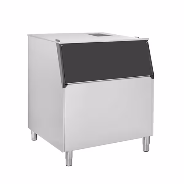 Bac à glaçons 350kg - bol en polyéthylène sanitaire - 1067x819x1071mm - conforme aux normes alimentaires européennes & marquage CE