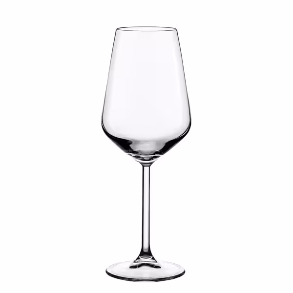 (6 pcs) Wine glass - ALLEGRA - 350 ml - Clear