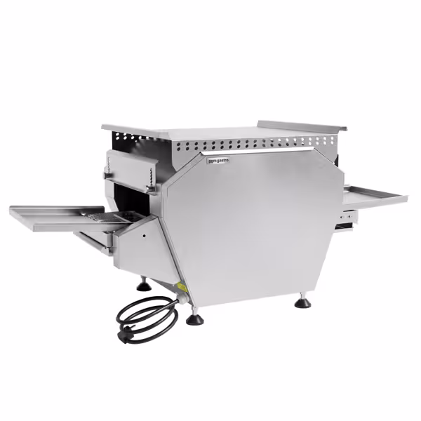 Commercial Electric Chargrill Continuous Conveyor Grill - 0.47x1.15m - Countertop - 12 Burners - 3.6kW