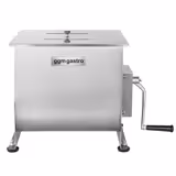Misturador de carne MANUAL - duplo eixo - 30L - 25kg