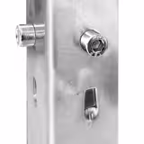 Barbacoa de gas de piedra volcánica - 10kW - 700mm - De pie - 560 fondo - 3 quemadores - incl. bastidor inferior con 2 ruedas, parrilla, bandeja, plancha para parrilla, cajón recogegrasas, encendido piezoeléctrico