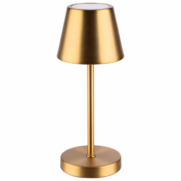 Candeeiro de mesa - MERLE MICRO - regulável em 3 fases - Ø 80mm - Ouro