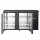 Barkyl & drickakyl ECO – 1462 mm – med 2 dörrar – svart