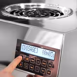 Automatische chocoladedispenser - 2x 5,5kg per bak - 1900Watt - met 2 aftapkranen