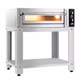 Commercial Electric Pizza Oven – 6 x 30 cm (Wide) – Manual – Incl. Stand