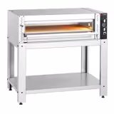 Elektrikli Pizza Fırını - Taş tabanlı - 30 cm x 6 Pizza Kapasiteli - Manuel - maks. 450°C - dâhil: Alt Çerçeve