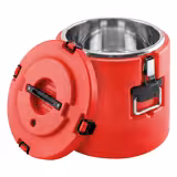 Thermal container - 30 liters - with clamping closure - stackable - incl. handles