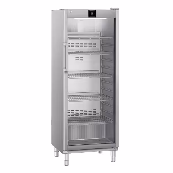 LIEBHERR | Kühlschrank Edelstahl PERFECTION - 688 Liter - GN 2/1 - Innen Kunststoff - mit 1 Glastür