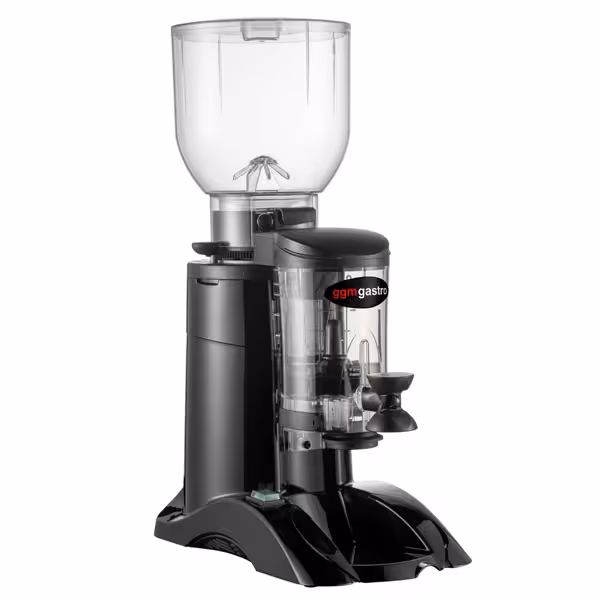 Kaffeemühle - 2kg - 77dB - Mit Dosierer - Schwarz