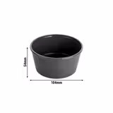 (12 Stück) Mehrwegbowl - 250ml - Rund - Grau