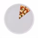 (24 pieces) Porcelain Pizza Plates Ø 31 cm – White - Stackable - Dishwasher & Microwave Safe