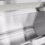 Commercial Wall-Mounted Extraction Canopy - 1200mm - with Baffle Filters & LED Lighting