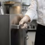 Cleaning Tank for Chicken Rotisserie Skewers - 300x300x990mm - Stainless Steel