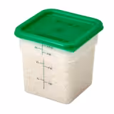 (6 pièces) CAMBRO | CAMSQUARES® – Récipient – 3,8 litres – transparent