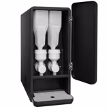 Distributeur de boissons chaudes à produits solubles - 2 conteneurs de poudre - 1,8kW - Numérique - Noir