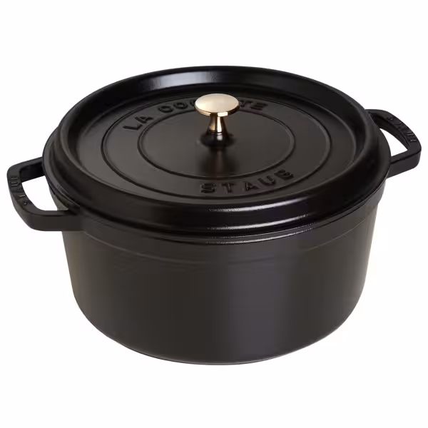 STAUB | LA COCOTTE - Kookpot - Ø 280mm - Gietijzer - Zwart