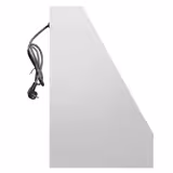 Hotte murale avec moteur – 2000 mm – régulateur, filtre et lampe