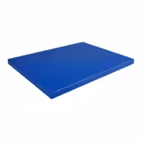 Tábua de corte - 325x530mm - Espessura: 20mm - Conforme HACCP - Polietileno de alta densidade (HDPE) - Azul