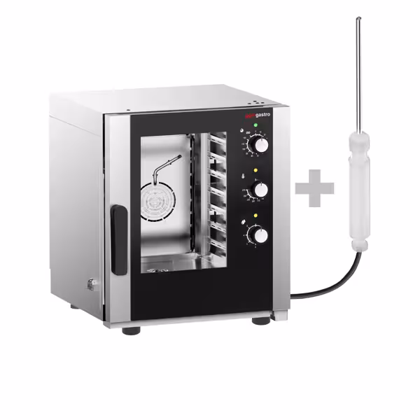 Combisteamer - Handmatig - 5x GN 2/3 - incl. temperatuursonde