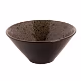(24 pcs) Dessert Bowl - TURKEY - Stoneware - 500ml - round - Ø 150mm - Brown/Blue