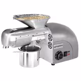 Commercial Electric Seed & Nut Oil Press – 5-8 kg/hr - 1.8 kW - Hot & Cold Press - Grey - 230V
