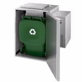 Nass-Abfallkühler - 1x 120 Liter oder 1x 240 Liter - Aggregat Rechts