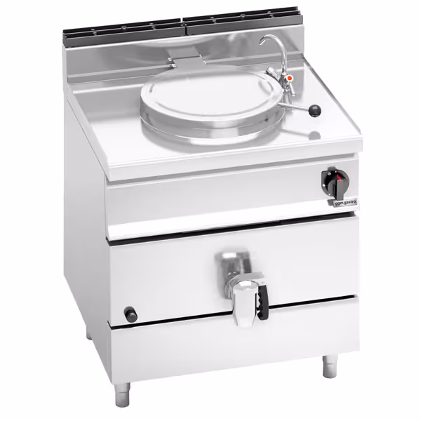 Kookketel - 55L - 15,5kW - Direct verwarmd - Gas - met wateraansluiting