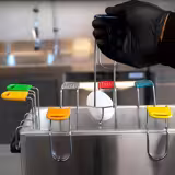 Professzionális Elektromos tojásfőző - 10 tojás - 2,6 kW - inkl. 10 tojáskosarakkal