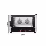 Bakkerij elektrische combisteamer KOMPAKT - Digitaal - 4x EN 60x40