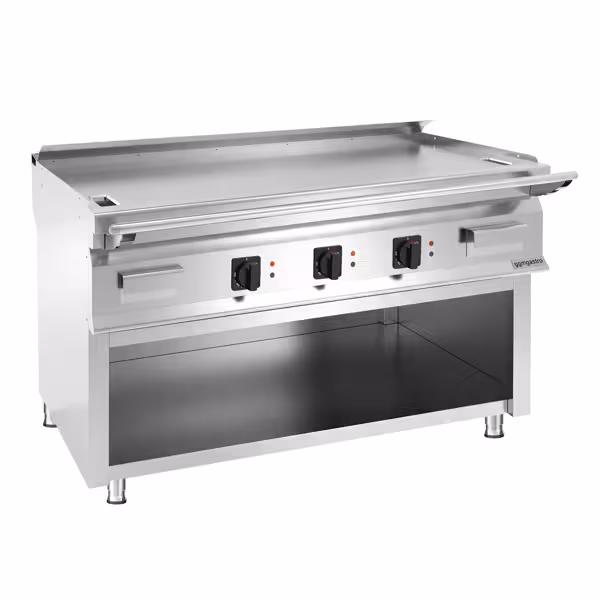 Elektro Teppanyaki Bratplatte - 13,5 kW -  inkl. Unterbau
