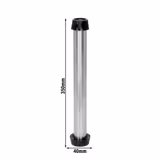 (4 pezzi) FUCHS | valvola per tubi di livello in acciaio inox 18/10 - versione combinata - 1-1/4 + 1-1/2 - 270mm