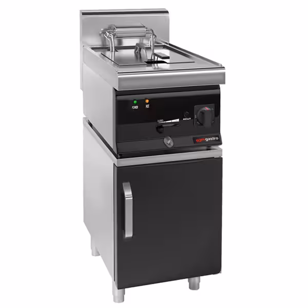 Friteuza electrica - 10 litri (9kW) incl. cadru suport cu 1 usa