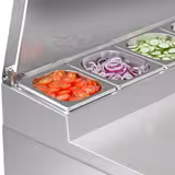 Saladette ECO - 1368x700mm - 2-deurs + 2 lades - voor 8x GN 1/6