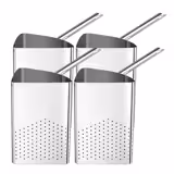 (4 stuks) Zeefinzet - Rvs - passend voor NSK36 - 383x287mm