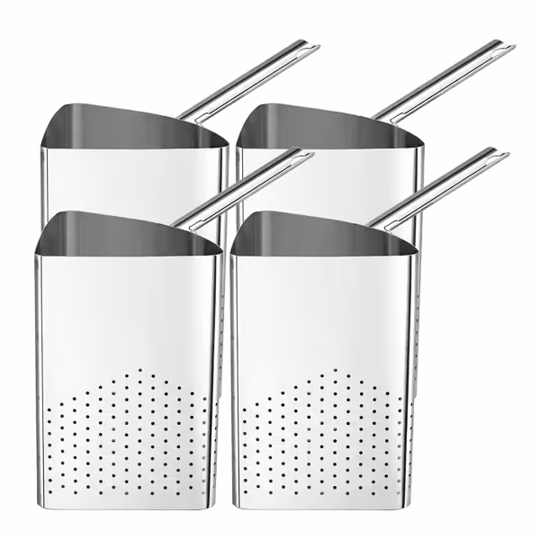 (4 buc) Sită pentru oală de paste - oțel inoxidabil - 383x287 mm - compatibil cu cod NSK36