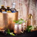 (6 pcs )Snack Dispenser - 0.35L - gold lid