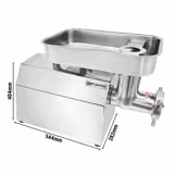 Mașină electrică de tocat carne 12 - 350-400 kg/h - 750 W