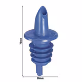 أثنان من كل من الأحمر والأزرق والأصفر - PVC مصفاة دائمة - مجموعة من 6 قطع - بلاستيك (قطع x6)