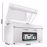 HENKELMAN | Boxer 62 – Machine sous vide à cloche – 21 m³/h – 600 watts – numérique