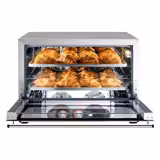 Electric Compact Convection Oven with Steam Injection - Manual Controls - 4x GN 1/1 or 600x400mm (EN 60x40)