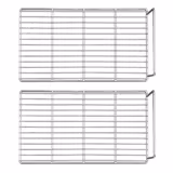 (2 unid) Grelha de suporte para congelador plastificada - 506x225mm - compatível com KSS400H, KSS400HN, KSS400HGN & KSS200HN - elevada capacidade de carga