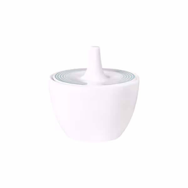 SELTMANN WEIDEN | Blues Sugar Bowl with Lid – Arctic Blue – 270 ml – Porcelain