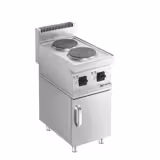 Elektrický sporák - 2x kulatá plotýnka (4 KW) - vč. spodního dílu s 1 dveřmi