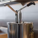 Commercial Sauce & Condiment Pump Dispenser – 6 Litres – With Container & Adjustable Portion Control