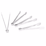 (4 pcs) Pince à barbecue - Longueur : 400mm - Acier inoxydable